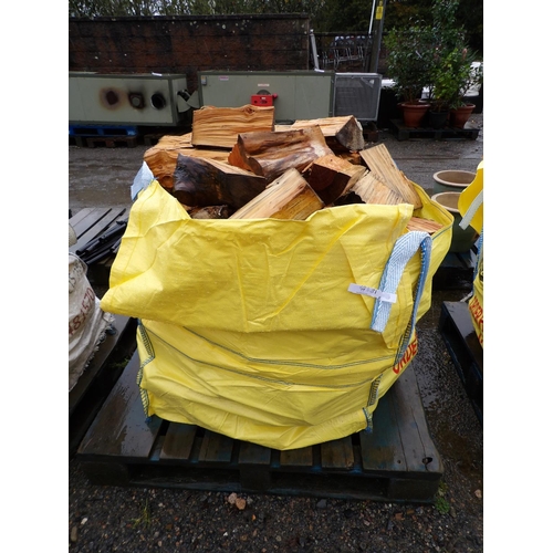 77 - A bulk bag of logs