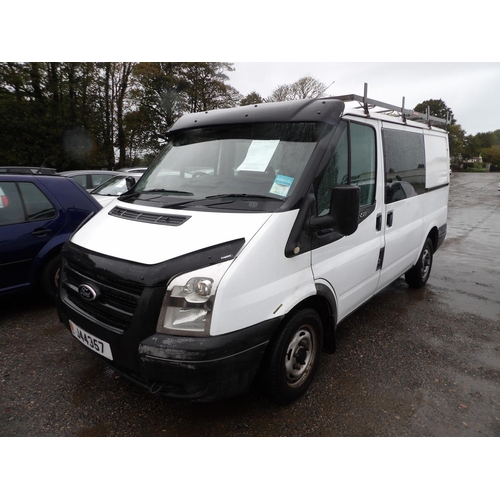 16 - A 2011 Ford Transit T2880s 2.2 TDCI double cab panel van J44357 (diesel/manual), odometer reading 11... 