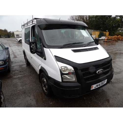 16 - A 2011 Ford Transit T2880s 2.2 TDCI double cab panel van J44357 (diesel/manual), odometer reading 11... 