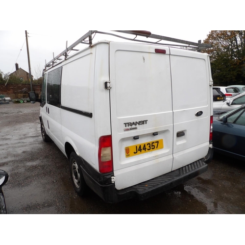 16 - A 2011 Ford Transit T2880s 2.2 TDCI double cab panel van J44357 (diesel/manual), odometer reading 11... 