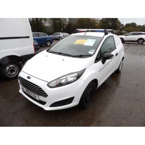 17 - A 2013 Ford Fiesta 1.5 TDCi small goods van J60732 (diesel/manual), odometer reading 32,718 miles - ... 