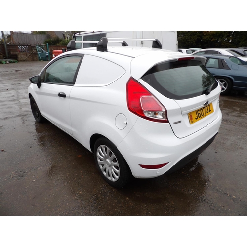 17 - A 2013 Ford Fiesta 1.5 TDCi small goods van J60732 (diesel/manual), odometer reading 32,718 miles - ... 