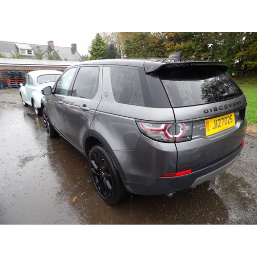 3 - A 2017 Land Rover Discovery Sport HSE 2.0 TDi SUV J127025 (diesel/automatic), odometer reading 59,51... 