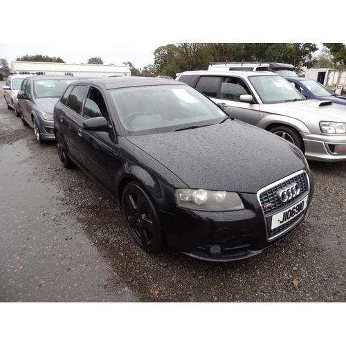 8 - A 2007 Audi A3 S 2.0T FSi 2.0 five door hatchback J106910 (petrol/manual), odometer reading 102,495 ... 