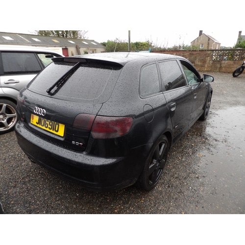 8 - A 2007 Audi A3 S 2.0T FSi 2.0 five door hatchback J106910 (petrol/manual), odometer reading 102,495 ... 