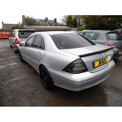 12 - A 2002 Mercedes-Benz C240 Elegance 2.6 four door saloon J113129 (petrol/automatic), odometer reading... 