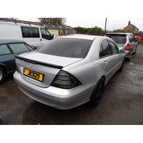 12 - A 2002 Mercedes-Benz C240 Elegance 2.6 four door saloon J113129 (petrol/automatic), odometer reading... 