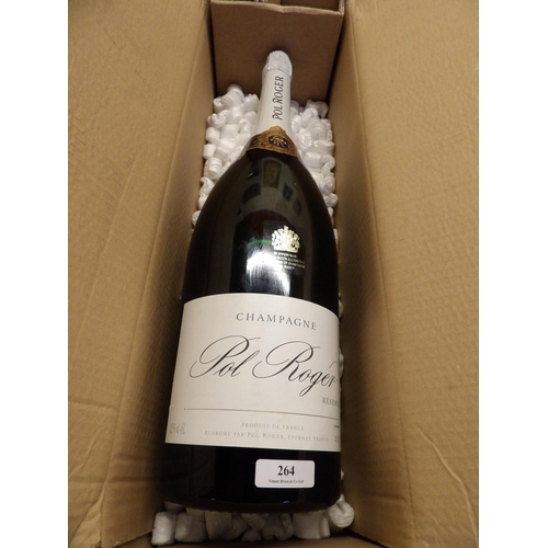 264 - A Methuselah of Pols Roger Brut Reserve Champagne