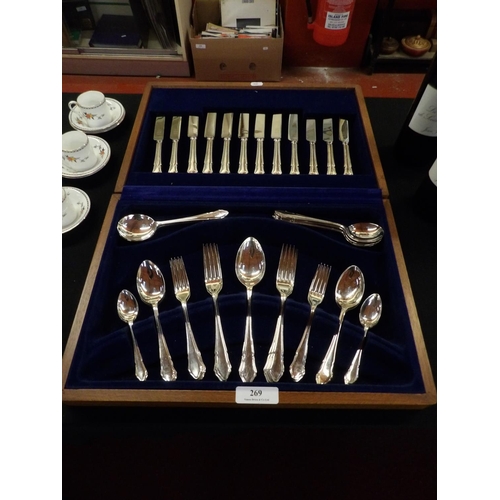 269 - A canteen of Cavendish cutlery by Butler of Sheffield