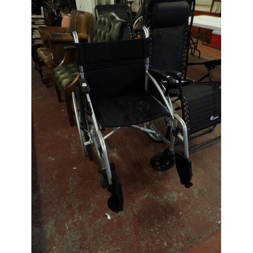 294 - A Karma mobility folding wheel chair