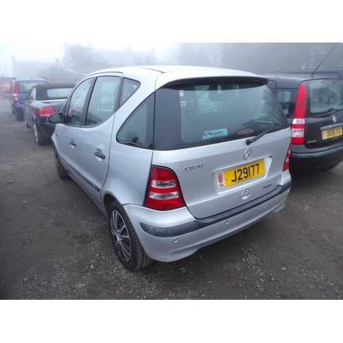 20 - A 2004 Mercedes-Benz A160 Classic 1.6 five door hatchback J29177 (petrol/manual), odometer reading 1... 