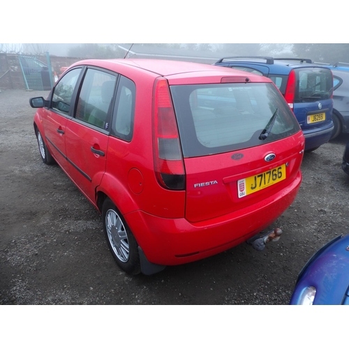 21 - A 2002 Ford Fiesta 1.4 Ghia five door hatchback J71766 (petrol/manual), odometer reading 85,108 mile... 