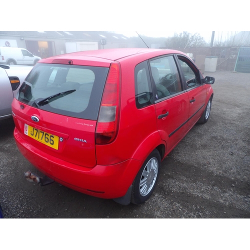 21 - A 2002 Ford Fiesta 1.4 Ghia five door hatchback J71766 (petrol/manual), odometer reading 85,108 mile... 