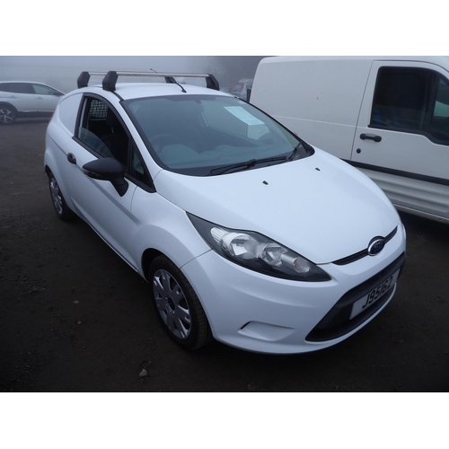 23 - A 2011 Ford Fiesta Base 1.4 TDCi small goods van J95162 (diesel/manual), odometer reading 71,922 mil... 