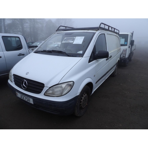 26 - A 2013 Mercedes Vito 113 2.1 CDI panel van J127511 (diesel/manual), odometer reading 164,458 miles -... 