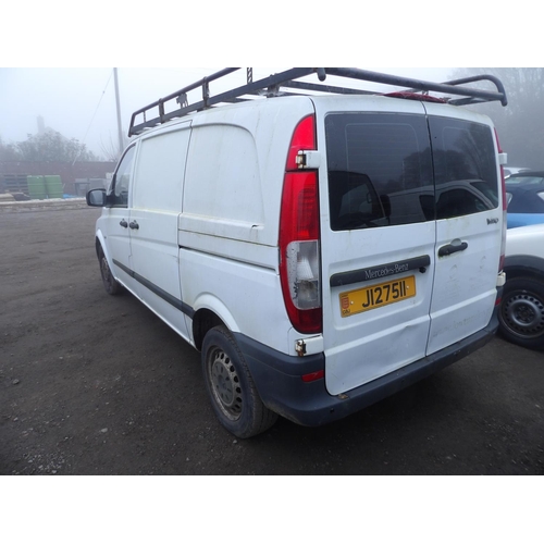 26 - A 2013 Mercedes Vito 113 2.1 CDI panel van J127511 (diesel/manual), odometer reading 164,458 miles -... 