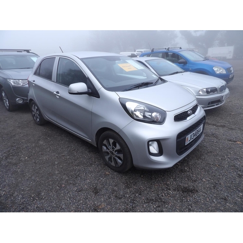 3 - A 2016 Kia Picanto 1.25 five door hatchback J134854 (petrol/manual), odometer reading 5,609 miles on... 