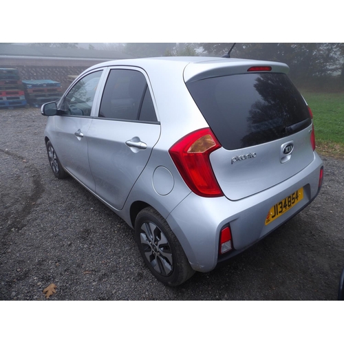 3 - A 2016 Kia Picanto 1.25 five door hatchback J134854 (petrol/manual), odometer reading 5,609 miles on... 