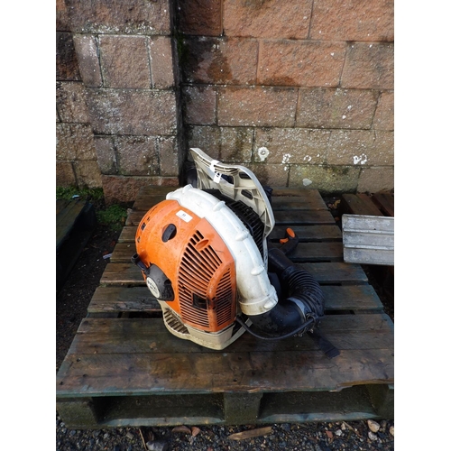 53 - A Stihl BR500 knapsack leaf blower