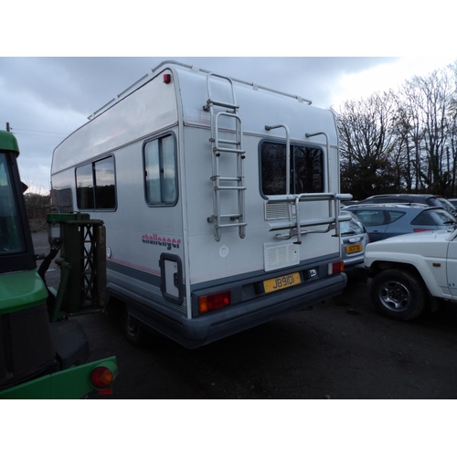 18 - A 1993 Ford Challenger 2.5 TDi left hand drive camper van J89101 (diesel/manual), odometer reading 2... 