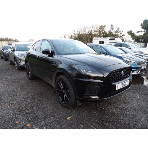 3 - A 2023 Jaguar E-Pace HSE hybrid SUV J51627 (hybrid electric/automatic), odometer reading 6,712 miles... 