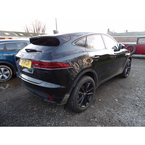 3 - A 2023 Jaguar E-Pace HSE hybrid SUV J51627 (hybrid electric/automatic), odometer reading 6,712 miles... 