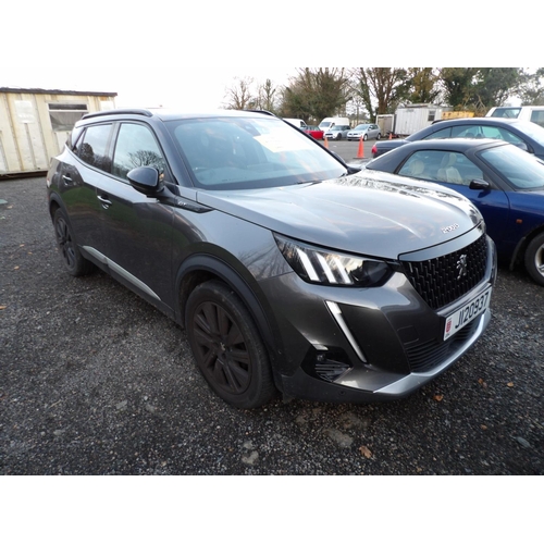 5 - A 2020 Peugeot 2008 GT 1.2 SUV J120937 (petrol/automatic), odometer reading 24,467 miles - one owner... 