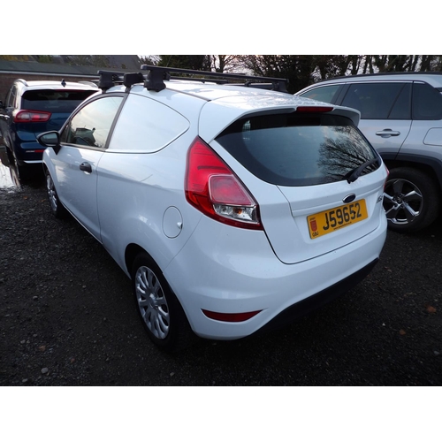 7 - A 2014 Ford Fiesta 1.5 TDCi small goods van J59652 (diesel/manual), odometer reading 51,712 miles - ... 