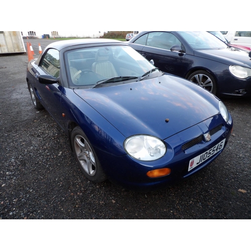 8 - A 1998 Rover MGF 1.8i convertible roadster with hard top J105516 (petrol/manual), odometer reading 8... 