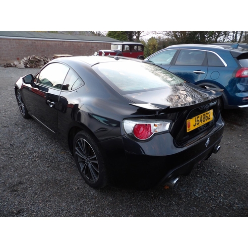 9 - A 2013 Toyota GT 86 2.0 coupe J54862 (petrol/automatic), odometer reading 46,740 miles