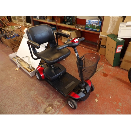 363 - A Go-Go Elite Traveller mobility scooter by Pride Mobility Products