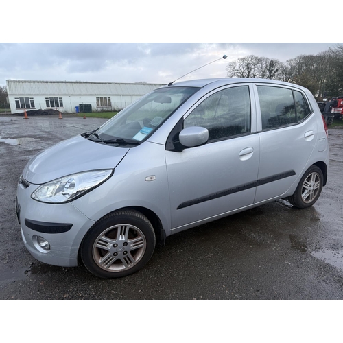 3 - J8995 - A four digit registration mark assigned to a 2011 Hyundai i10 Comfort 1.2 five door hatchbac... 