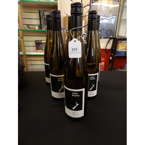 255 - Six bottles of Little Beauty Pinot Gris 2021