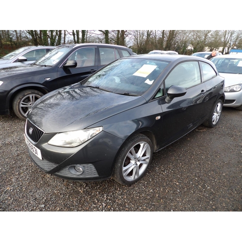 11 - A 2010 Seat New Ibiza SC Sport 1.6 three door hatchback J26631 (petrol/automatic), odometer reading ... 