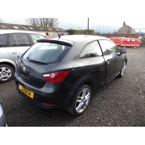 11 - A 2010 Seat New Ibiza SC Sport 1.6 three door hatchback J26631 (petrol/automatic), odometer reading ... 