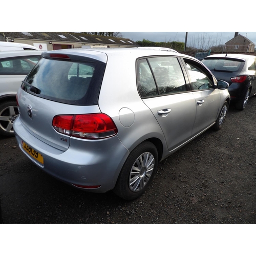 12 - A 2009 Volkswagen Golf S 1.4 TSi five door hatchback J38139 (petrol/manual), odometer reading 52,673... 