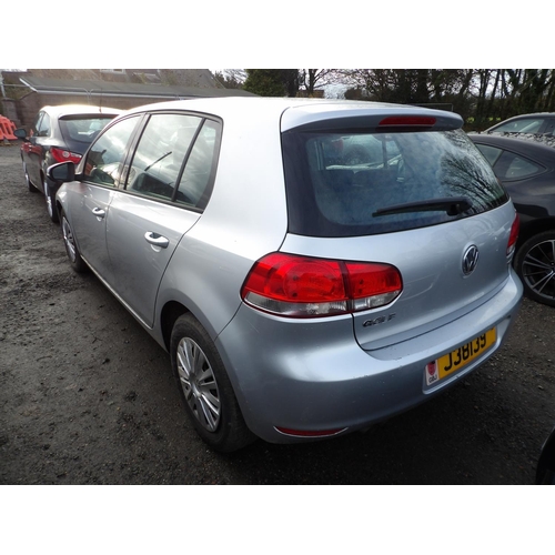 12 - A 2009 Volkswagen Golf S 1.4 TSi five door hatchback J38139 (petrol/manual), odometer reading 52,673... 