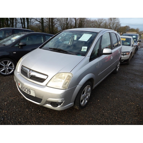 14 - A 2008 Vauxhall Meriva Breeze 1.2 CDTi MPV J65139 (diesel/manual), odometer reading 63,544 miles