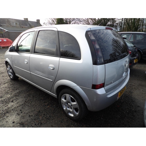 14 - A 2008 Vauxhall Meriva Breeze 1.2 CDTi MPV J65139 (diesel/manual), odometer reading 63,544 miles