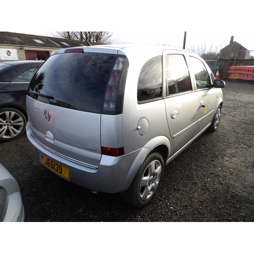 14 - A 2008 Vauxhall Meriva Breeze 1.2 CDTi MPV J65139 (diesel/manual), odometer reading 63,544 miles