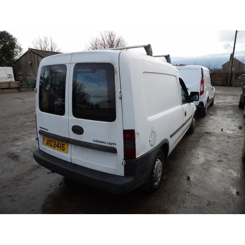 21 - A 2005 Vauxhall Combi 1.3 CDTi panel van J103415 (diesel/manual), odometer reading illegible.