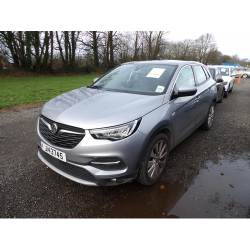 5 - A 2021 Vauxhall Grandland X 1.2 Turbo Elite SUV J143745 (petrol/manual), odometer reading 31,998 mil... 