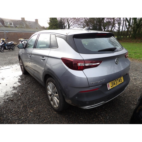 5 - A 2021 Vauxhall Grandland X 1.2 Turbo Elite SUV J143745 (petrol/manual), odometer reading 31,998 mil... 