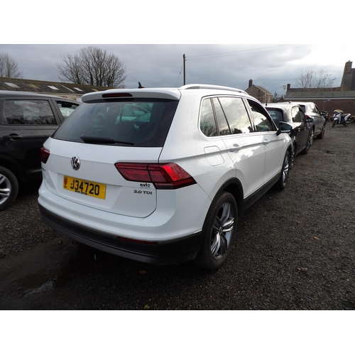 7 - A 2017 Volkswagen Tiguan SEL 2.0 TDi SUV J34720 (diesel/manual), odometer reading 47,652 miles