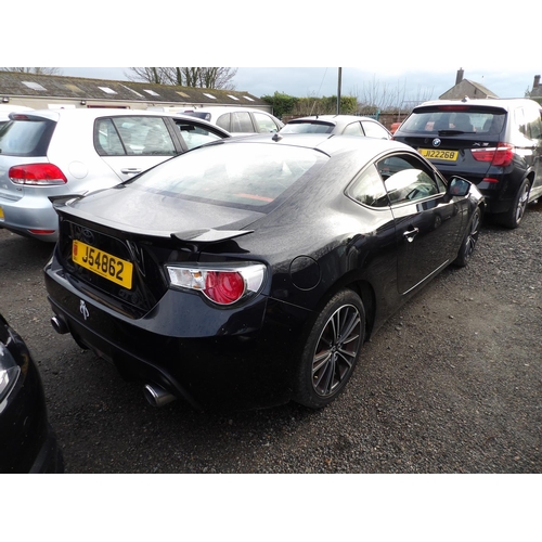 9 - A 2013 Toyota GT 86 2.0 coupe J54862 (petrol/automatic), odometer reading 46,741 miles