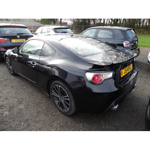 9 - A 2013 Toyota GT 86 2.0 coupe J54862 (petrol/automatic), odometer reading 46,741 miles