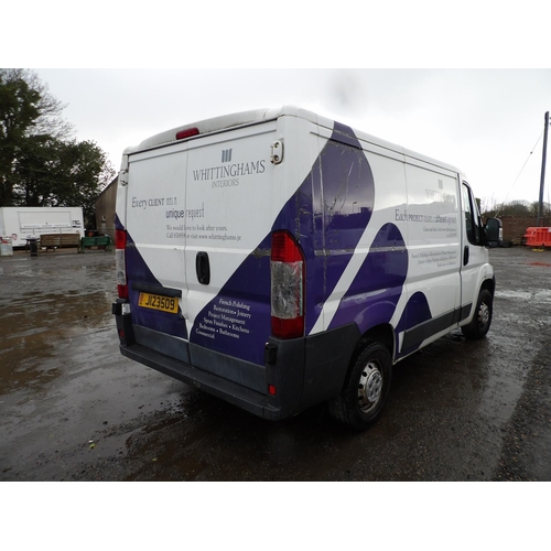 15 - A 2013 Peugeot Boxer  2.2 HDi panel van J123509 (diesel/manual), odometer reading 50,337 miles- one ... 