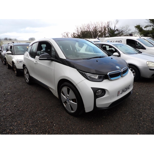 2 - A 2015 BMW i3 five door hatchback J142640 (electric/automatic), odometer reading 43,592 miles