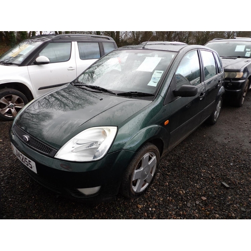 6 - A 2003 Ford Fiesta Zetec 1.4 five door hatchback J142155 (petrol/manual), odometer reading 60,675 mi... 