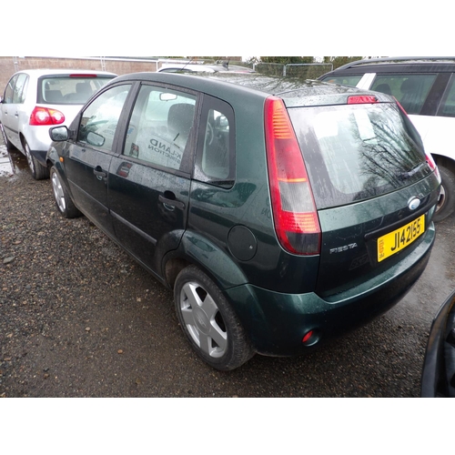 6 - A 2003 Ford Fiesta Zetec 1.4 five door hatchback J142155 (petrol/manual), odometer reading 60,675 mi... 